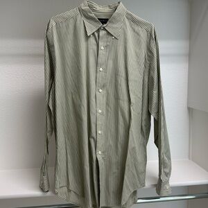 Austin Reed Men’s XL Long Sleeve Lightweight Button Down 100% Cotton Dress Shirt